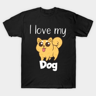 Pet I love my dog T-Shirt